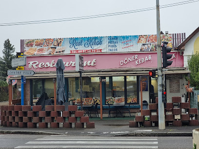 Pizza de Restaurant real kebab à Wittenheim