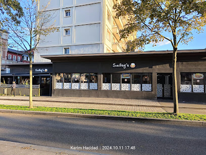 Pizza de Smiley's à Mulhouse